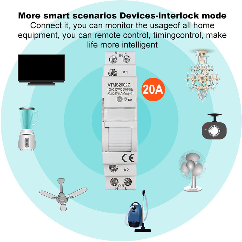 Smart Life ZigBee 20A Din Rail - Smart Home Energy App 리뷰 및 가격