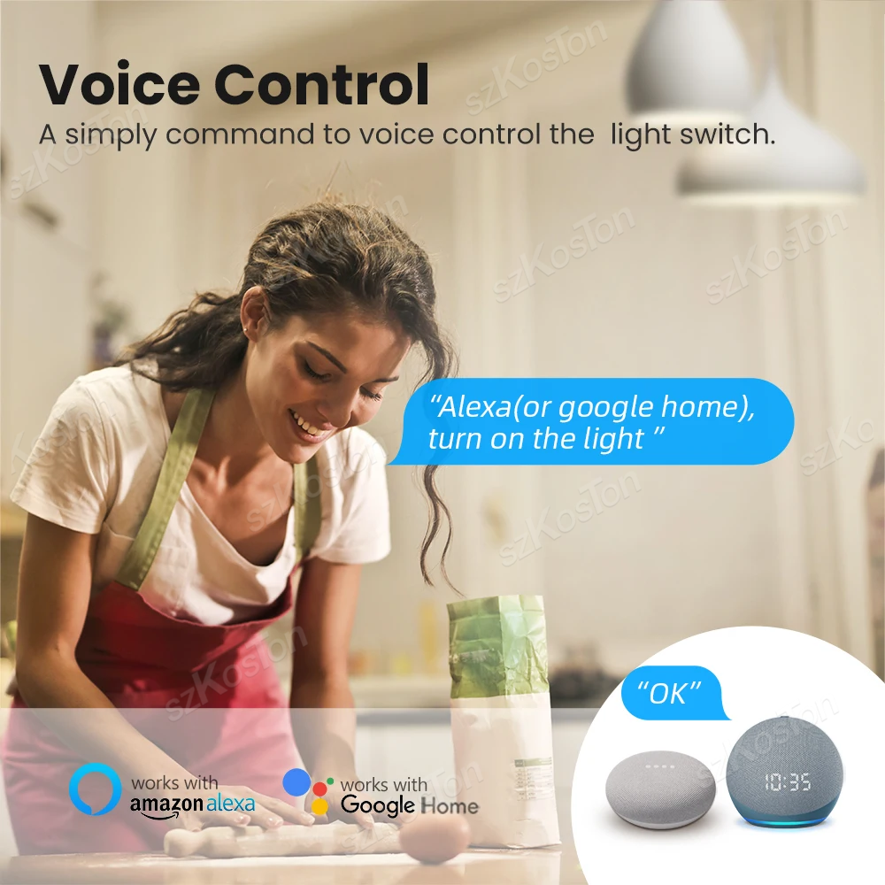 16A Tuya WiFi Smart Switch Mod - Smart Home Sistem 리뷰 및 가격