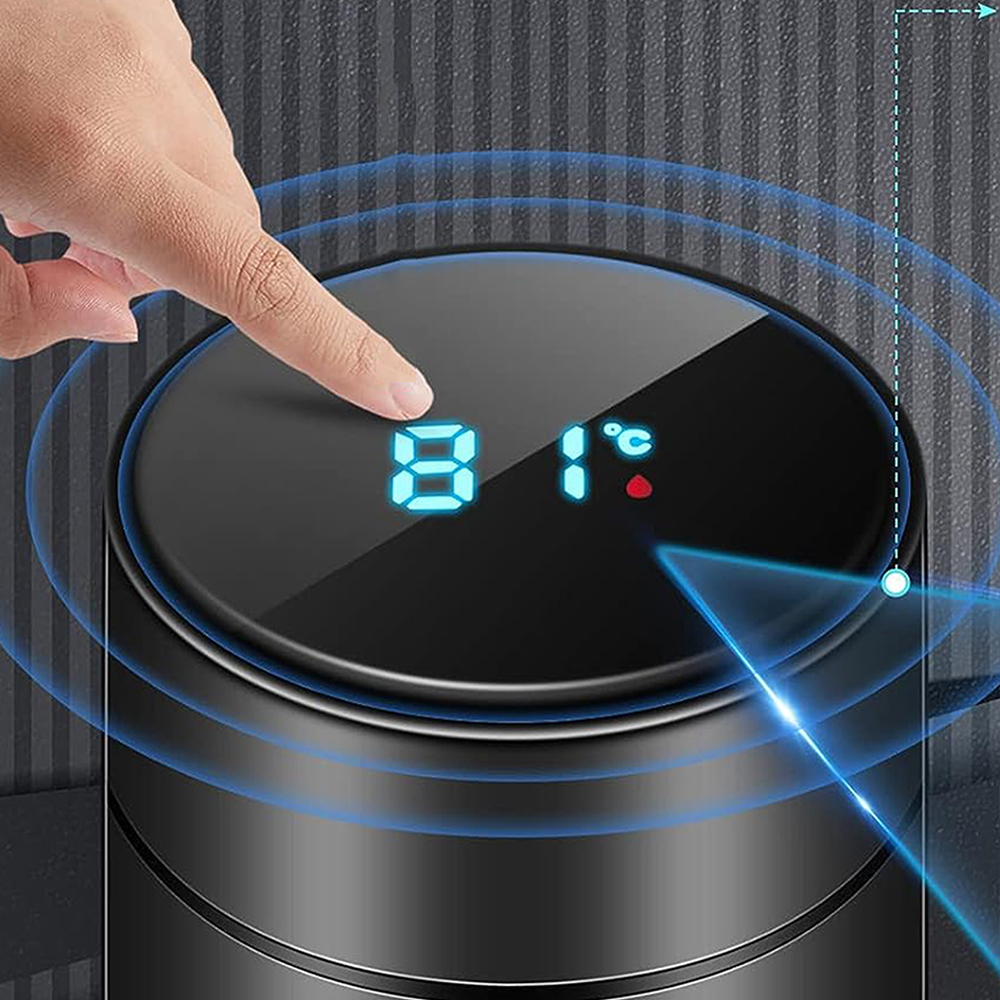 Smart Water Bottle with LED Te - Home Smart Kettle 리뷰 및 가격