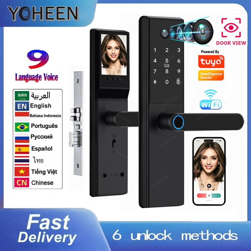 Tuya Wifi Digital Electronic S - Smart Home Battery Camera 리뷰 및 가격
