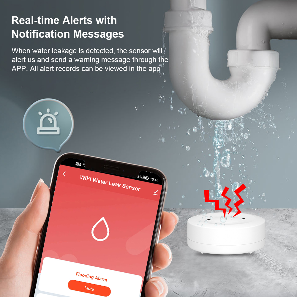 ONENUO WiFi Tuya Water Leak Se - Wifi Water Leak Detector 리뷰 및 가격