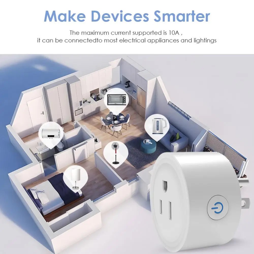 Tuya Smart Wifi Plug US Standa - Smart Home Utilities 리뷰 및 가격