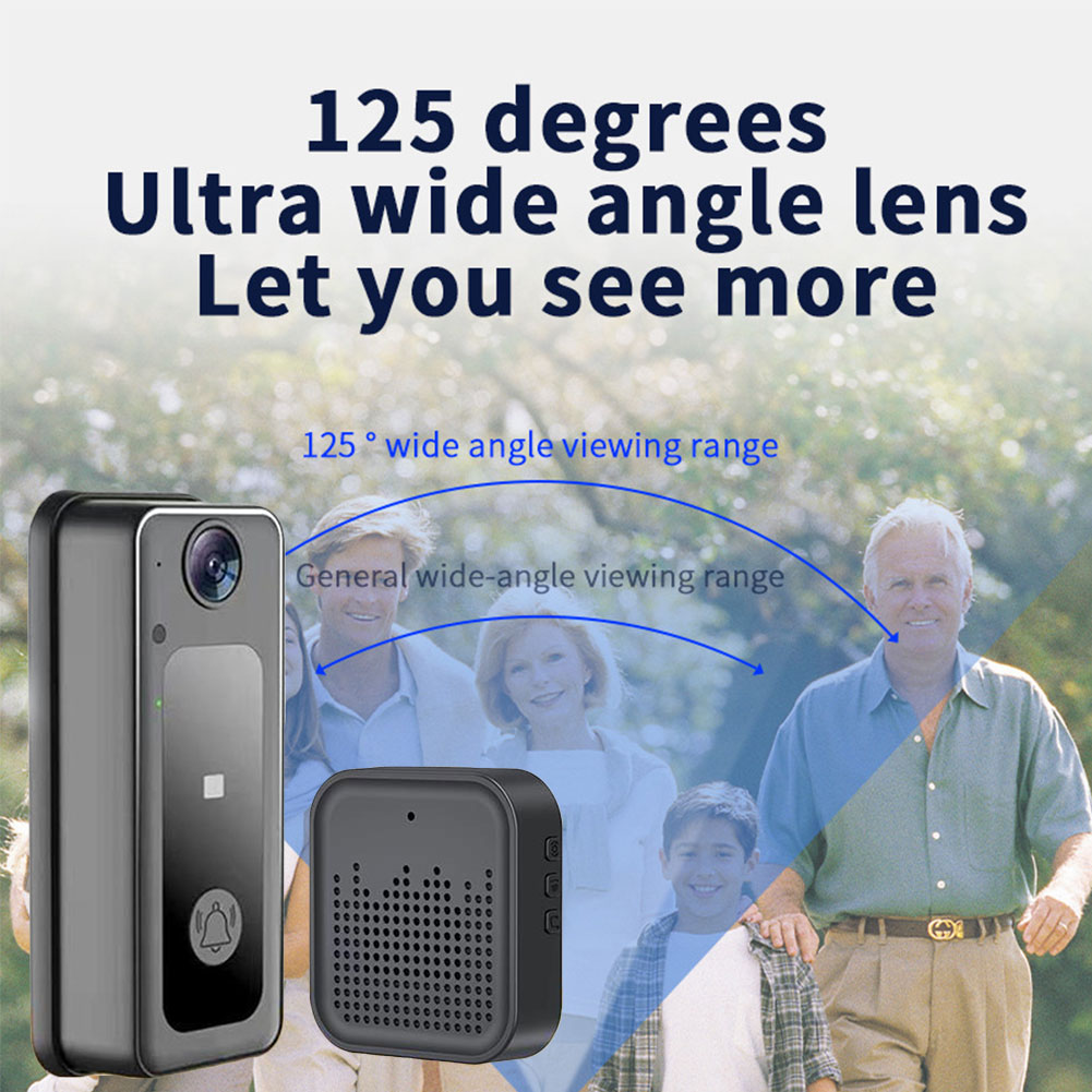 Wireless Camera Doorbell Two-W - Smart Home Battery Camera 리뷰 및 가격