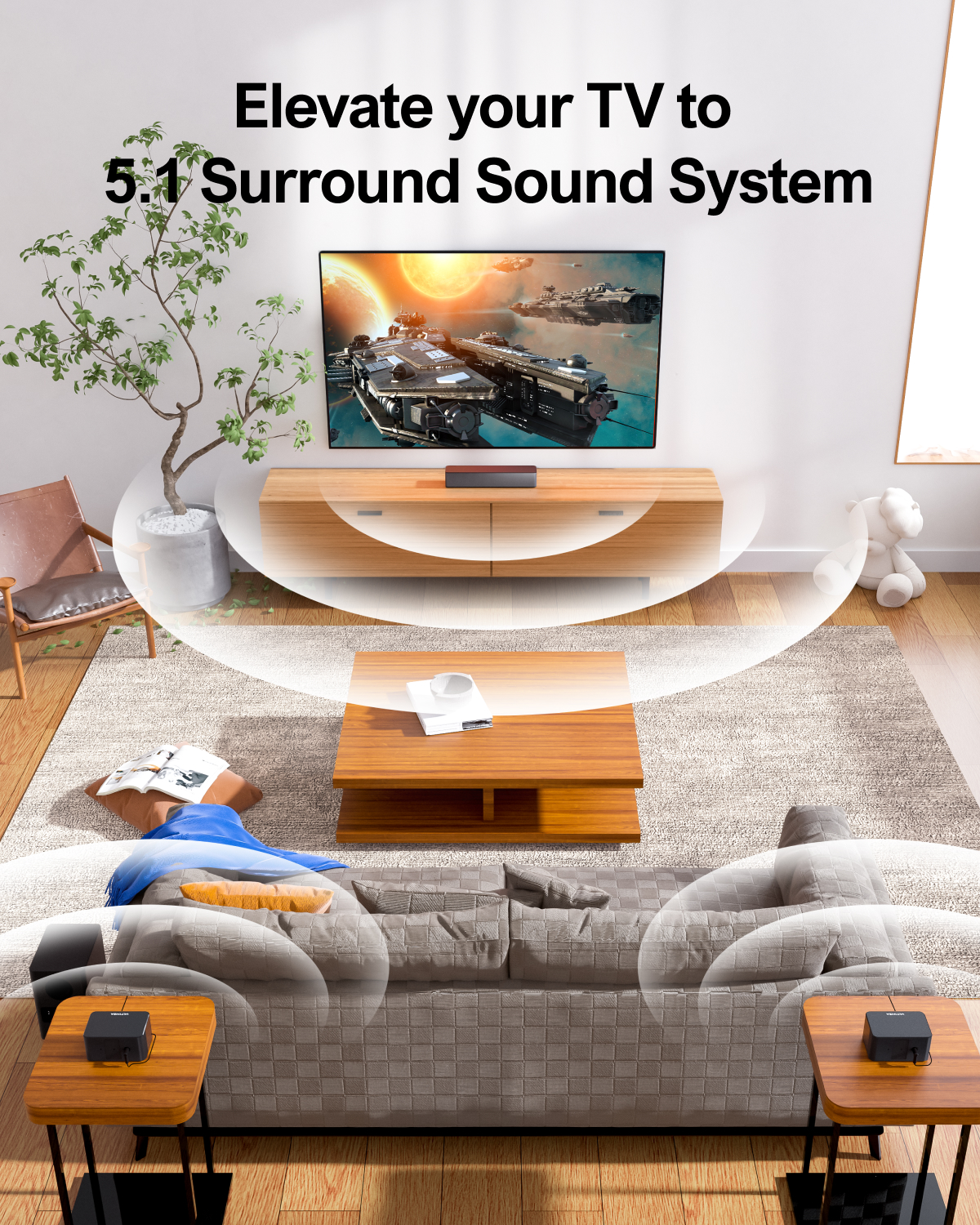 ULTIMEA 5.1 Virtual Surround S - Smart Home Simulation 리뷰 및 가격