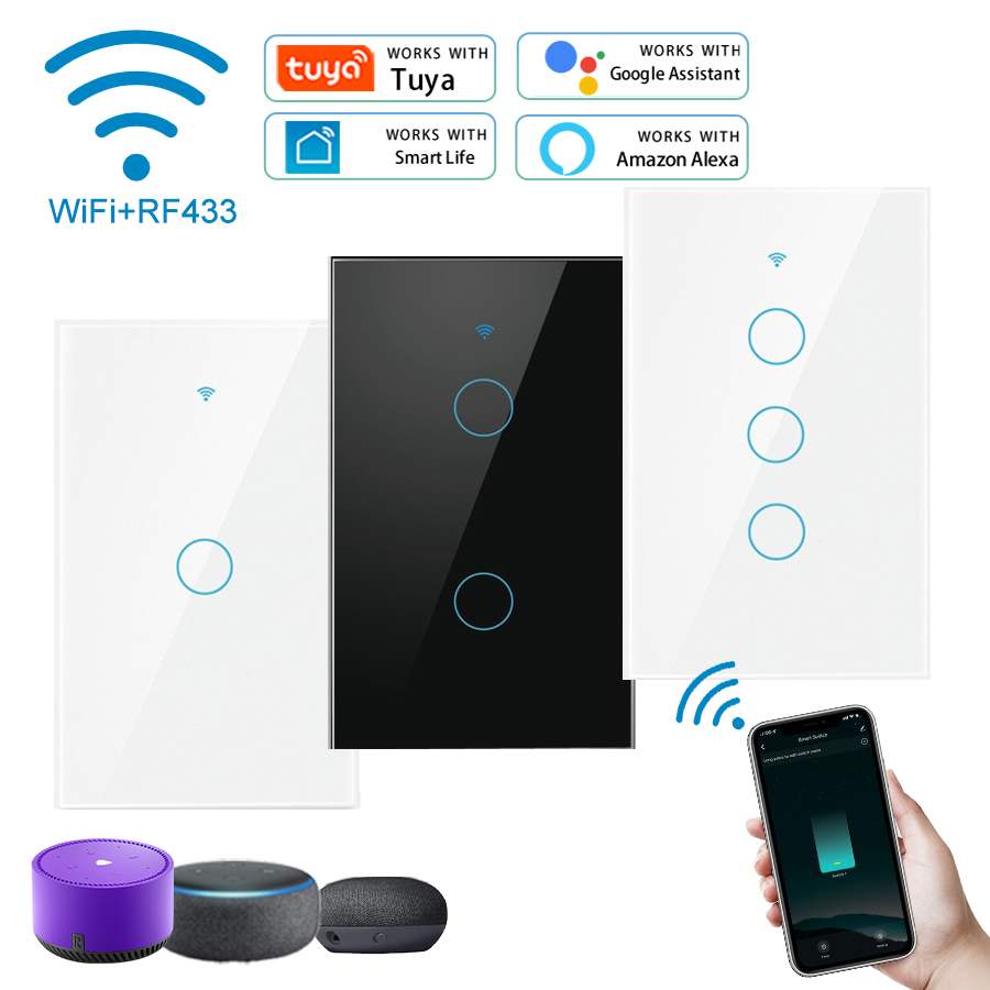Tuya WiFi Smart Touch Switch 1 - Homesmart Online 리뷰 및 가격