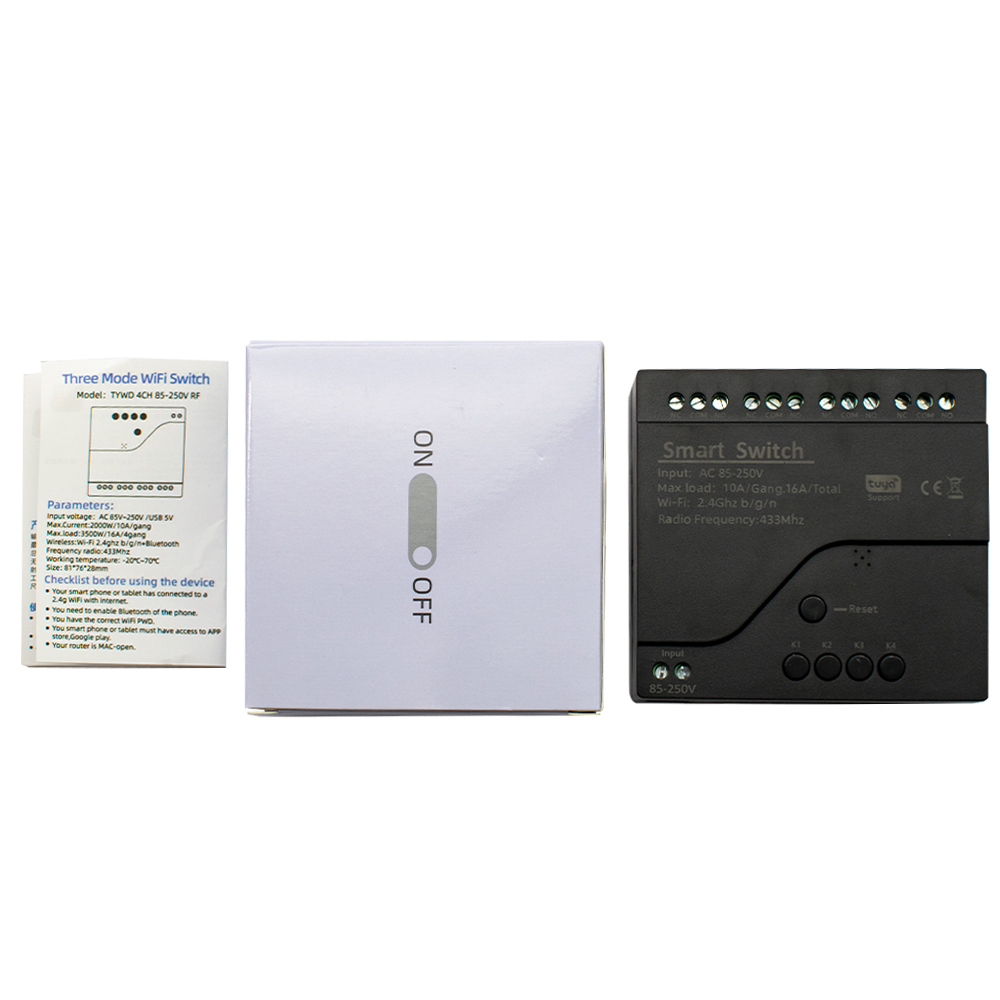Black Style Tuya 4CH Wifi Smar - Smart Home Utilities 리뷰 및 가격