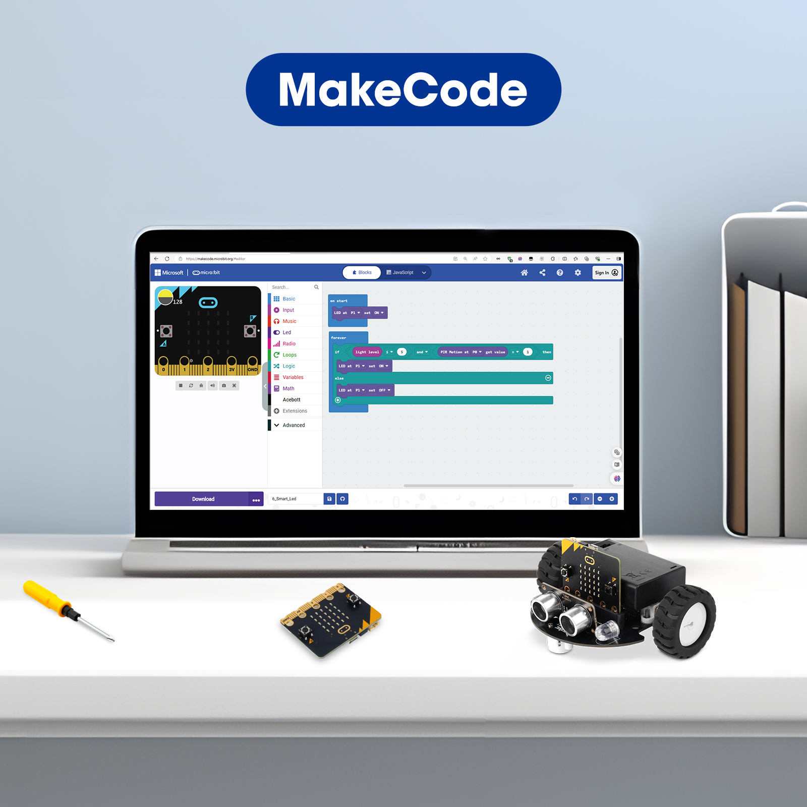 ACEBOTT Microbit Robot Footbal - Smart Home Micro Bit 리뷰 및 가격