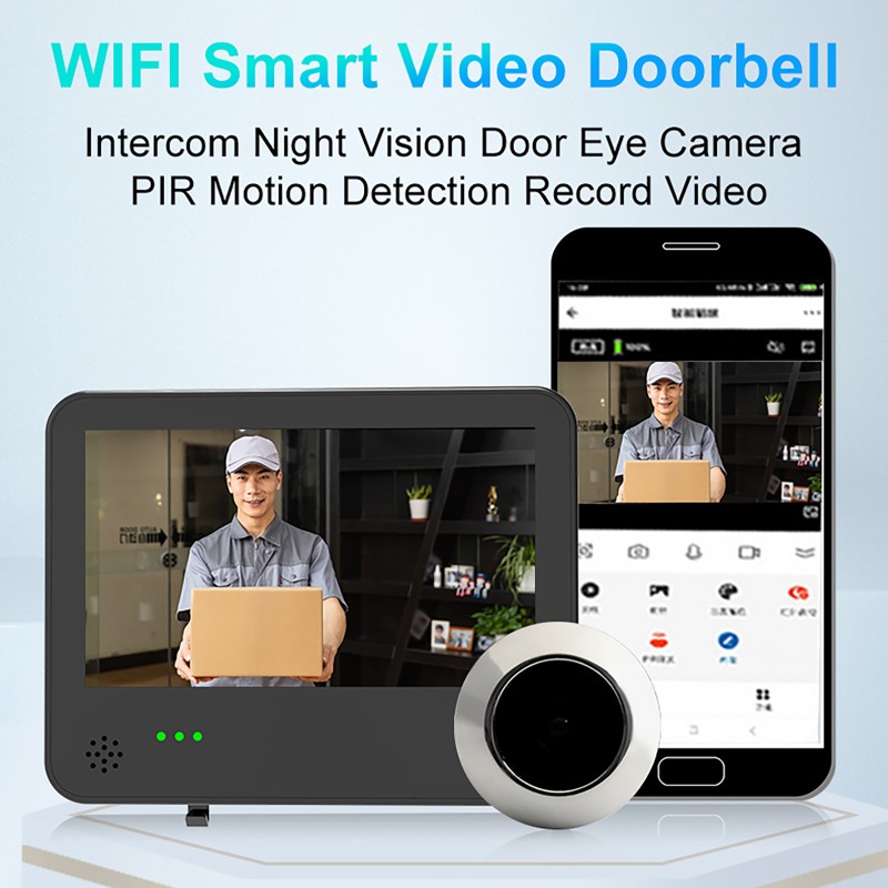 Tuya Smart WIFI Video Doorbell - Wifi Doorbell Camera 리뷰 및 가격