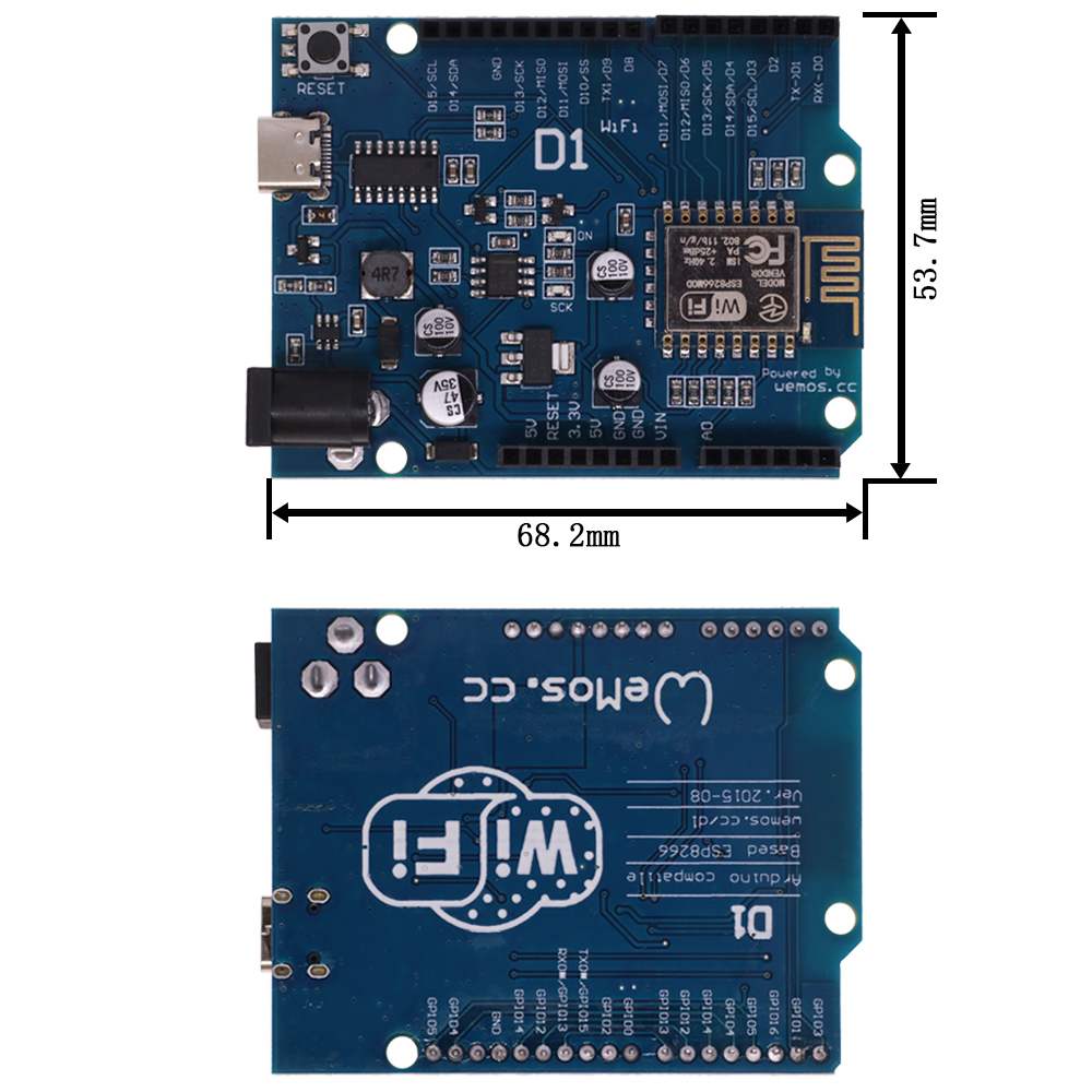 ESP-12E WeMos D1 R2 UNO R3 CH3 - Smart Home Esp8266 리뷰 및 가격