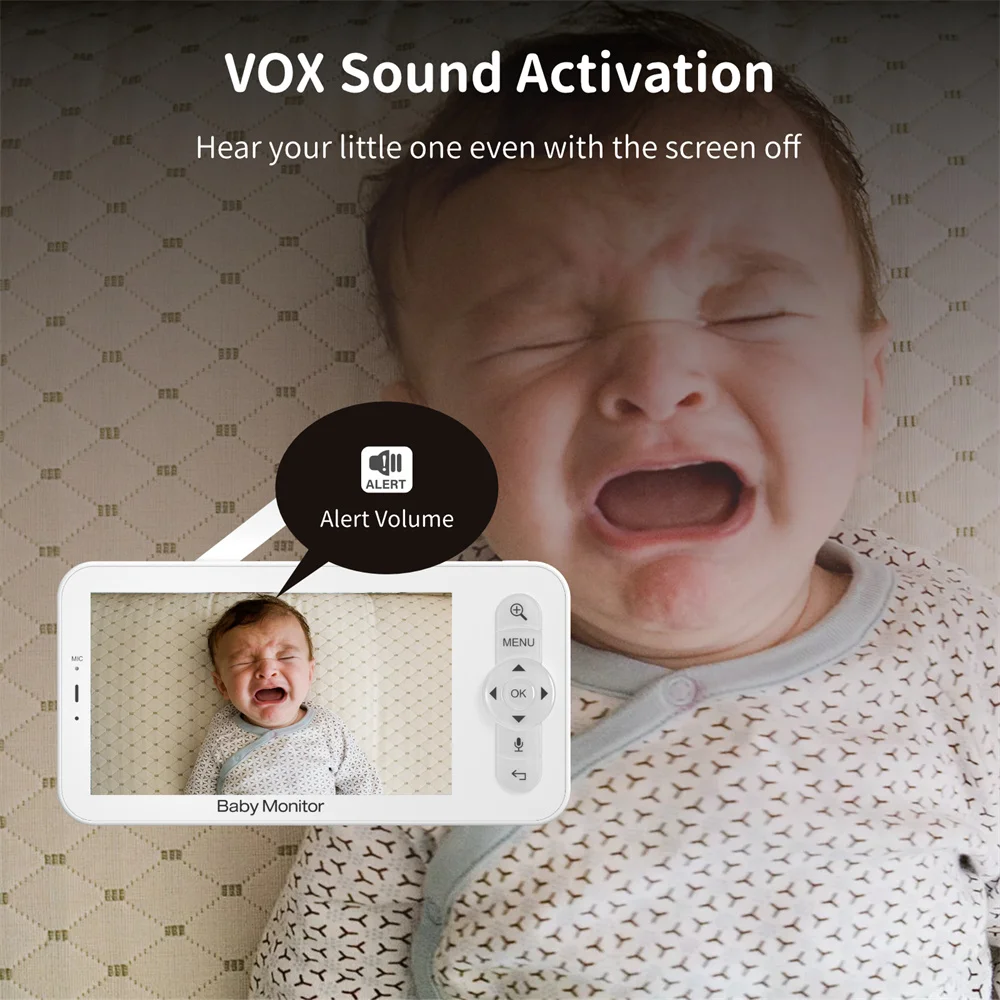 Babystar 5 Inch Wifi Baby Moni - Smart Home Battery Camera 리뷰 및 가격