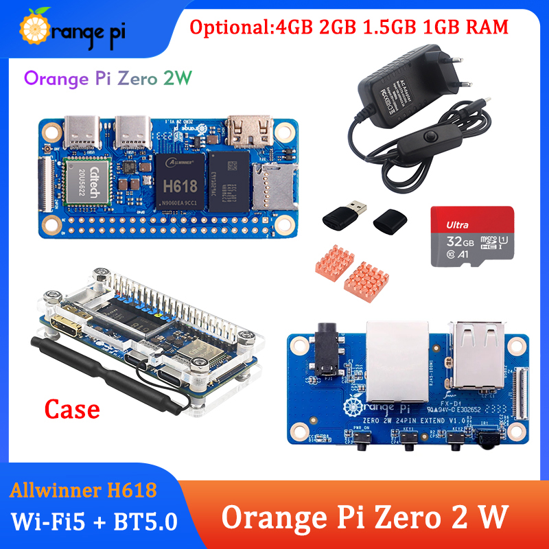 Orange Pi Zero 2W 4GB 2GB 1.5G - Smart Home For Pc 리뷰 및 가격
