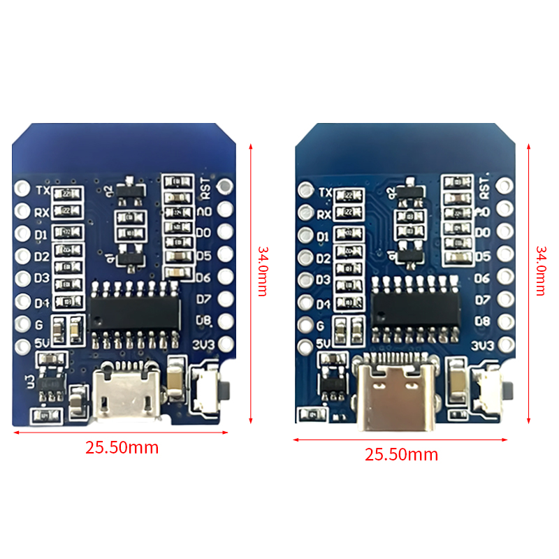 XCW WeMos D1 Mini TYPE-C/Micro - Smart Home Esp8266 리뷰 및 가격