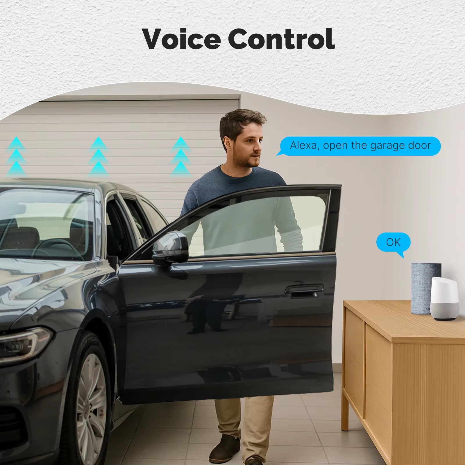 MOES Zigbee Garage Door Contro - Smart Home Moes 리뷰 및 가격