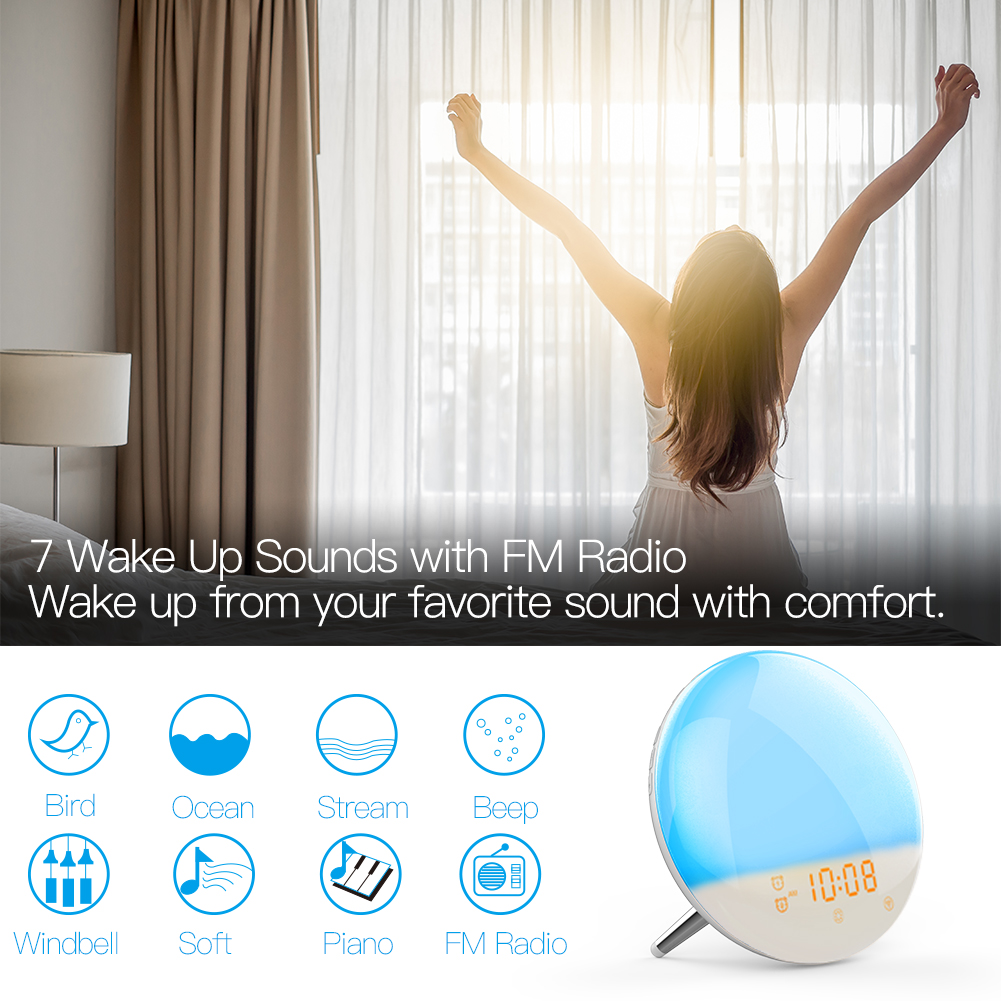 WiFi Wake Up Smart Light Alarm - Smart Home Simulation 리뷰 및 가격