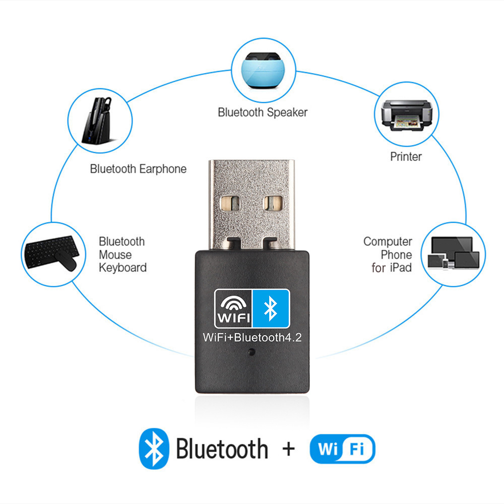2 In 1 USB Wifi Bluetooth-comp - Smart Home For Pc 리뷰 및 가격