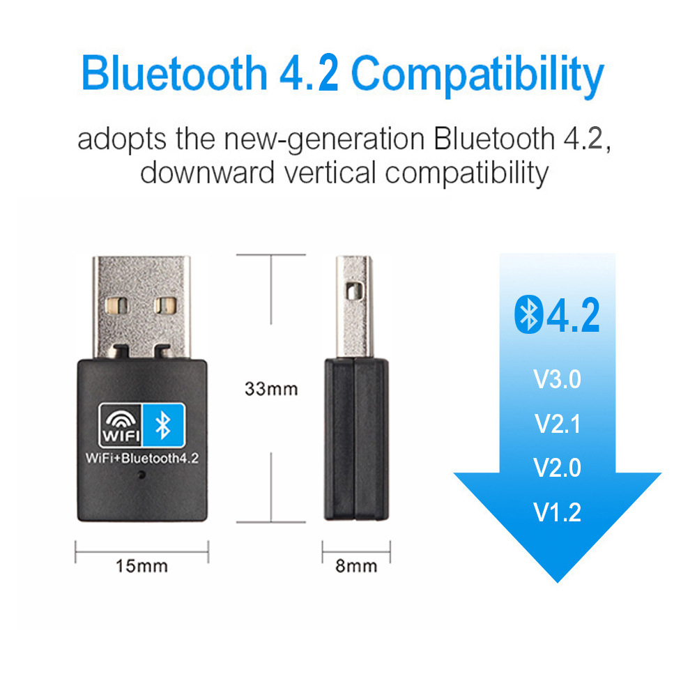 2 In 1 USB Wifi Bluetooth-comp - Smart Home For Pc 리뷰 및 가격