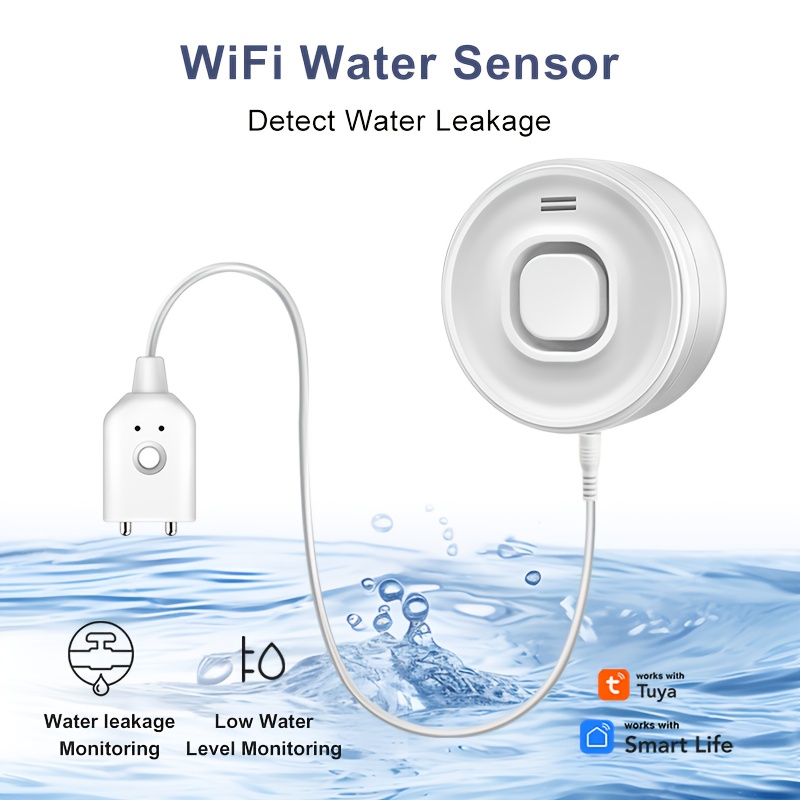 YNF Smart WiFi Water Leak Dete - Wifi Water Leak Detector 리뷰 및 가격