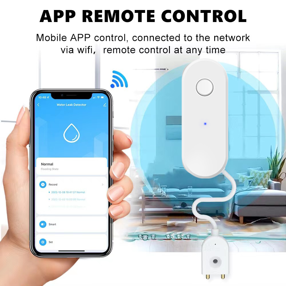 Tuya WiFi Smart Water Leak Sen - Wifi Water Leak Detector 리뷰 및 가격