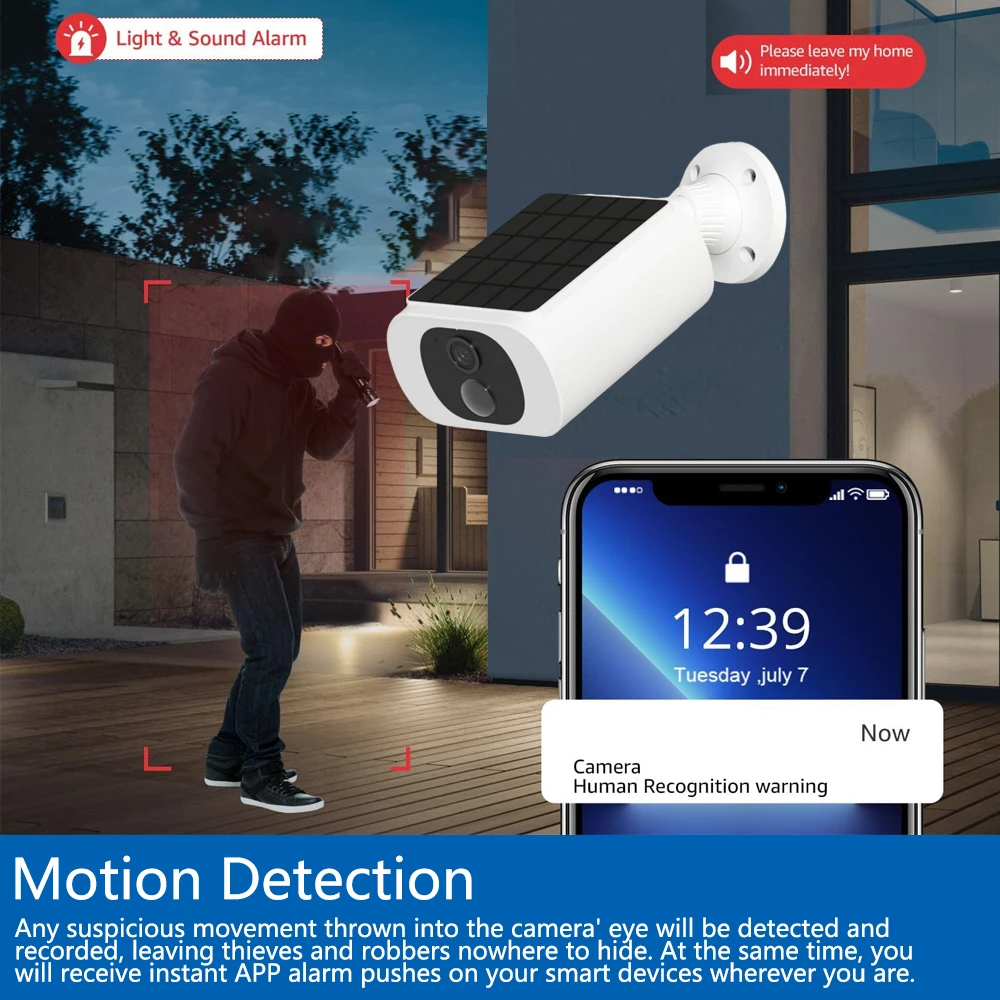 5MP Tuya IP Bullet Camera WiFi - Smart Home Battery Camera 리뷰 및 가격