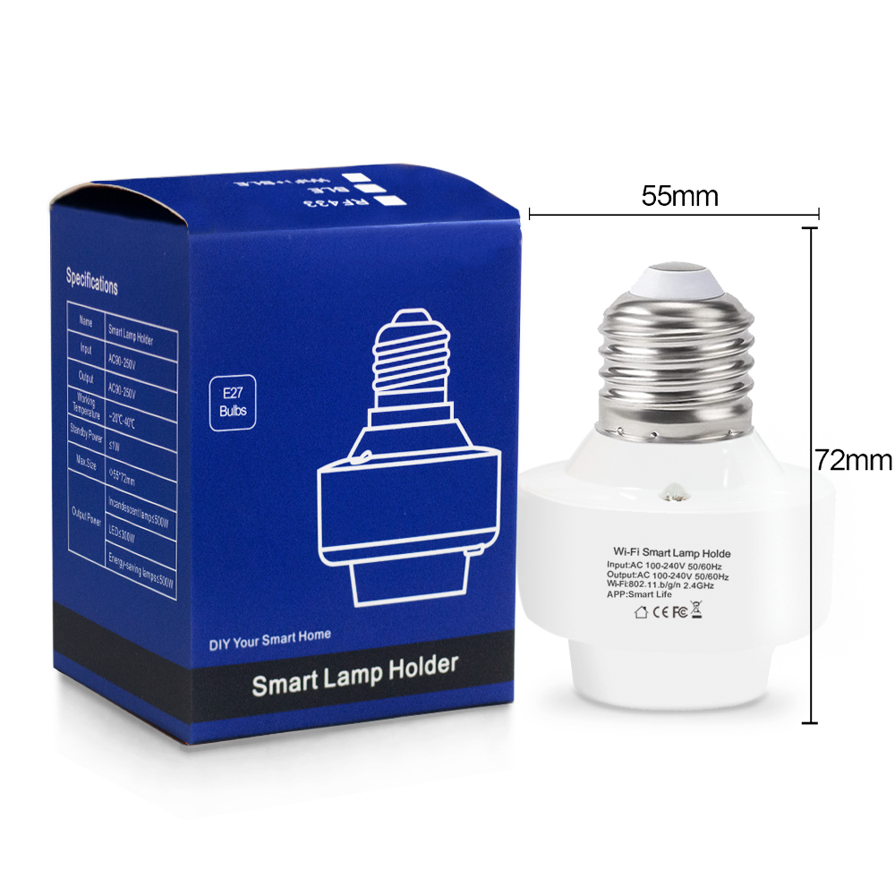 Tuya Smart E27 Socket Switch A - Smart Home Sistem 리뷰 및 가격