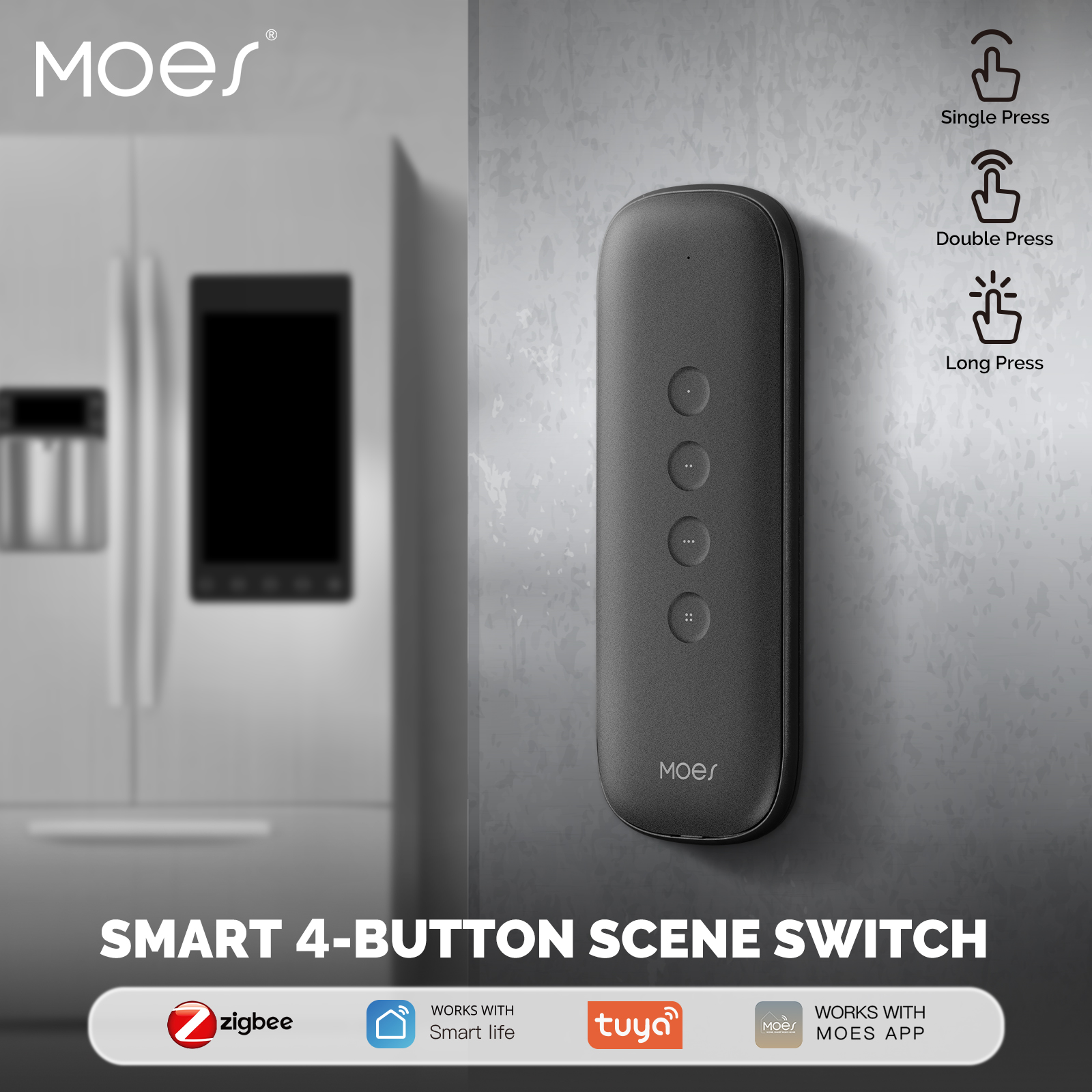 Tuya ZigBee Smart Scene Switch - Smart Home Moes 리뷰 및 가격