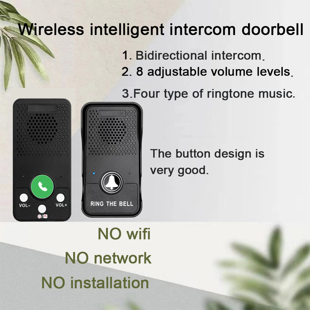 Wireless Doorbell Rechargeable - Smart Home Utilities 리뷰 및 가격