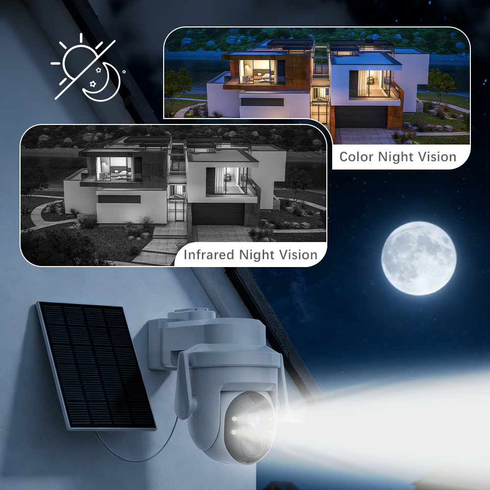 2K Solar Security Camera Pan/T - Smart Home Battery Camera 리뷰 및 가격