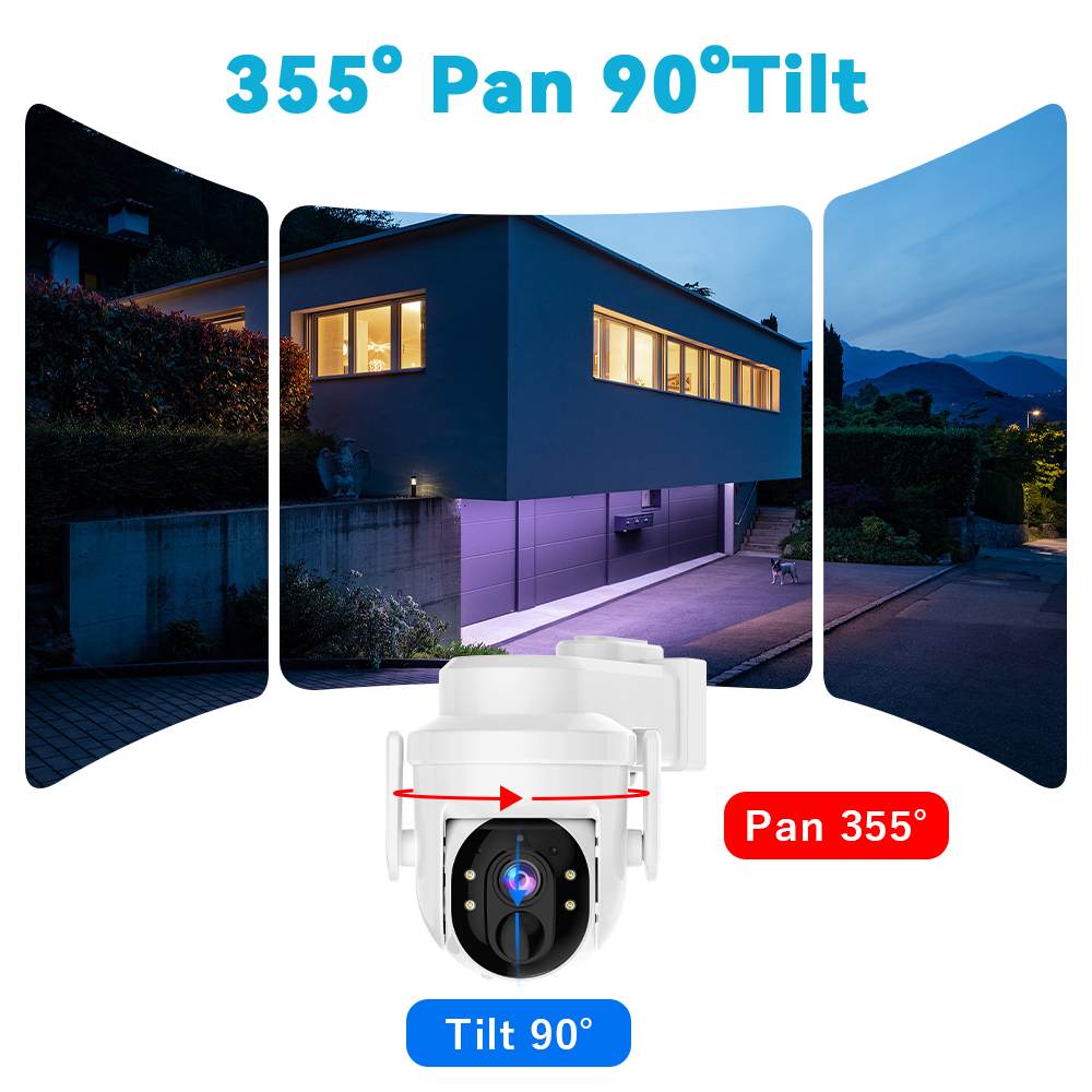 2K Solar Security Camera Pan/T - Smart Home Battery Camera 리뷰 및 가격