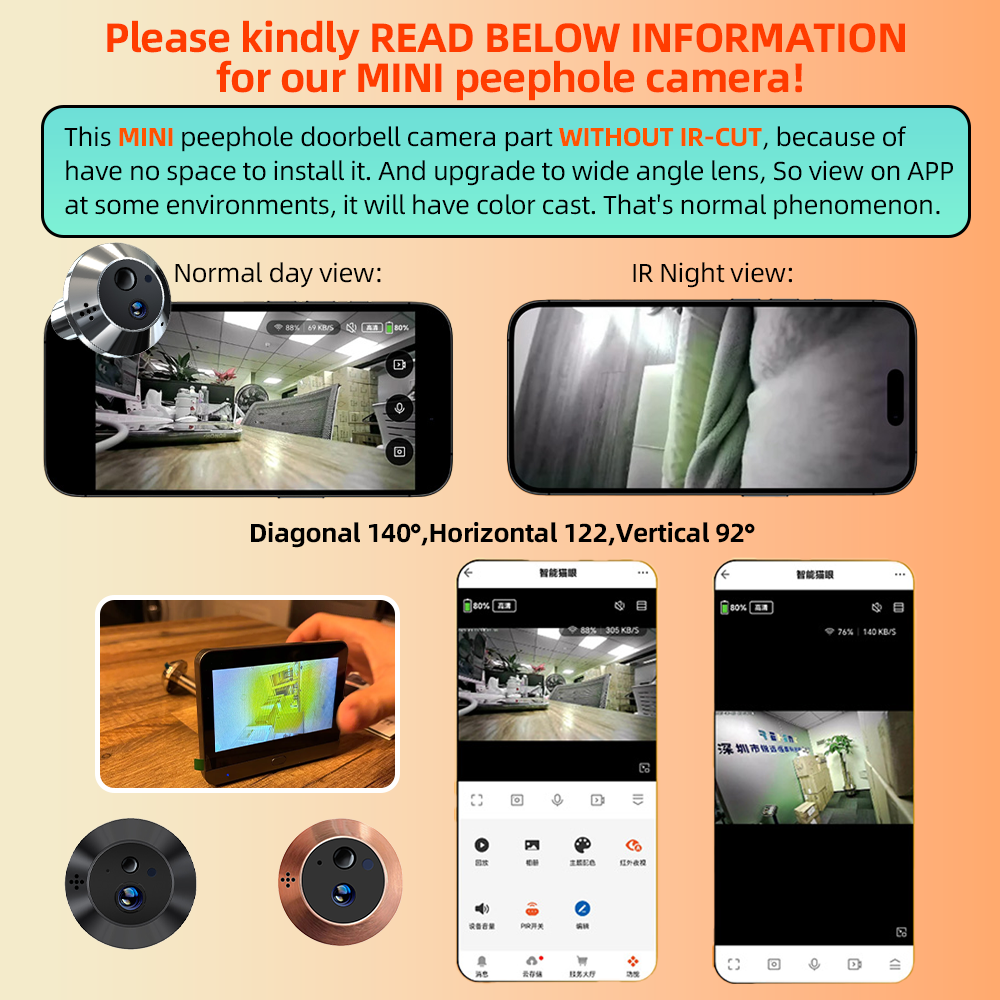 Mini Two Way Audio 3MP Tuya Sm - Smart Home Battery Camera 리뷰 및 가격