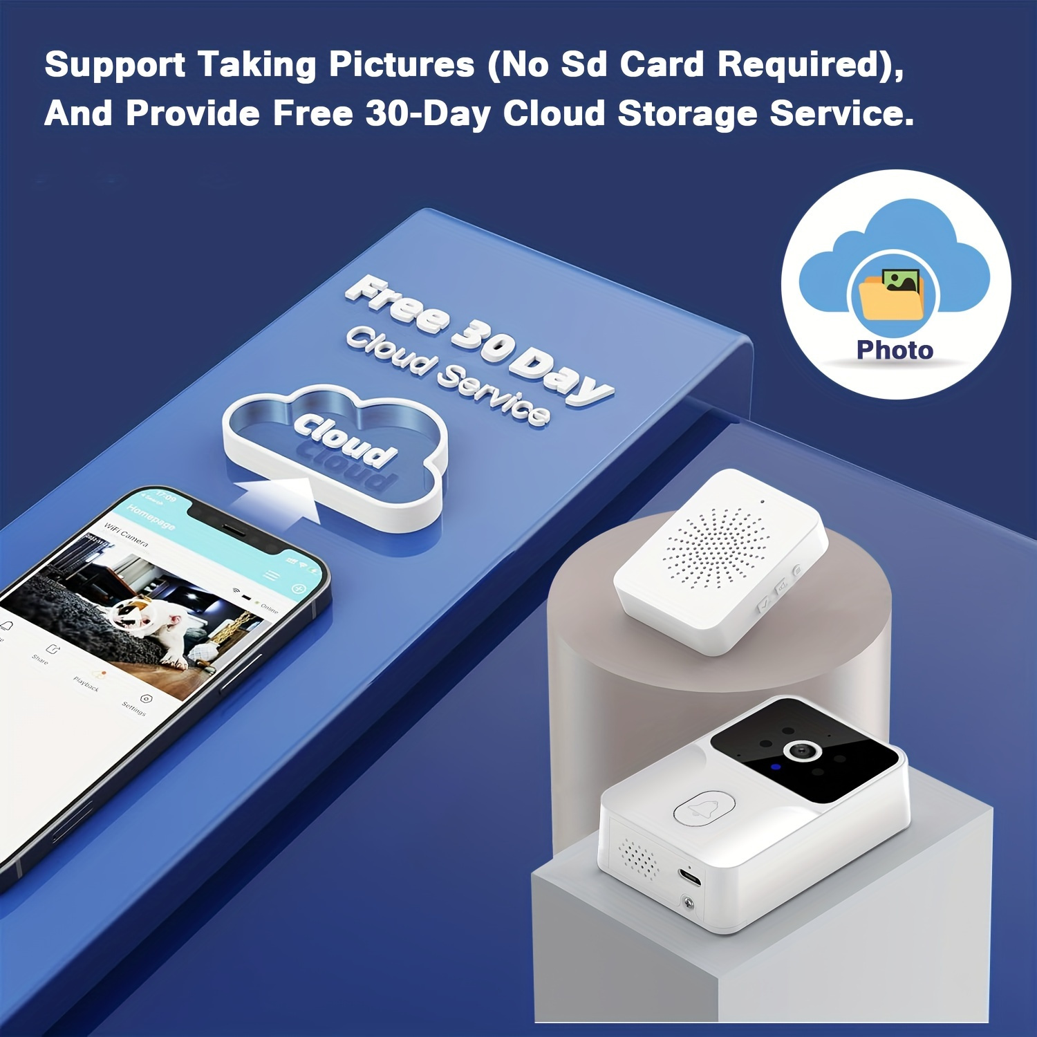 tuya Wireless smart video door - Smart Home Battery Camera 리뷰 및 가격